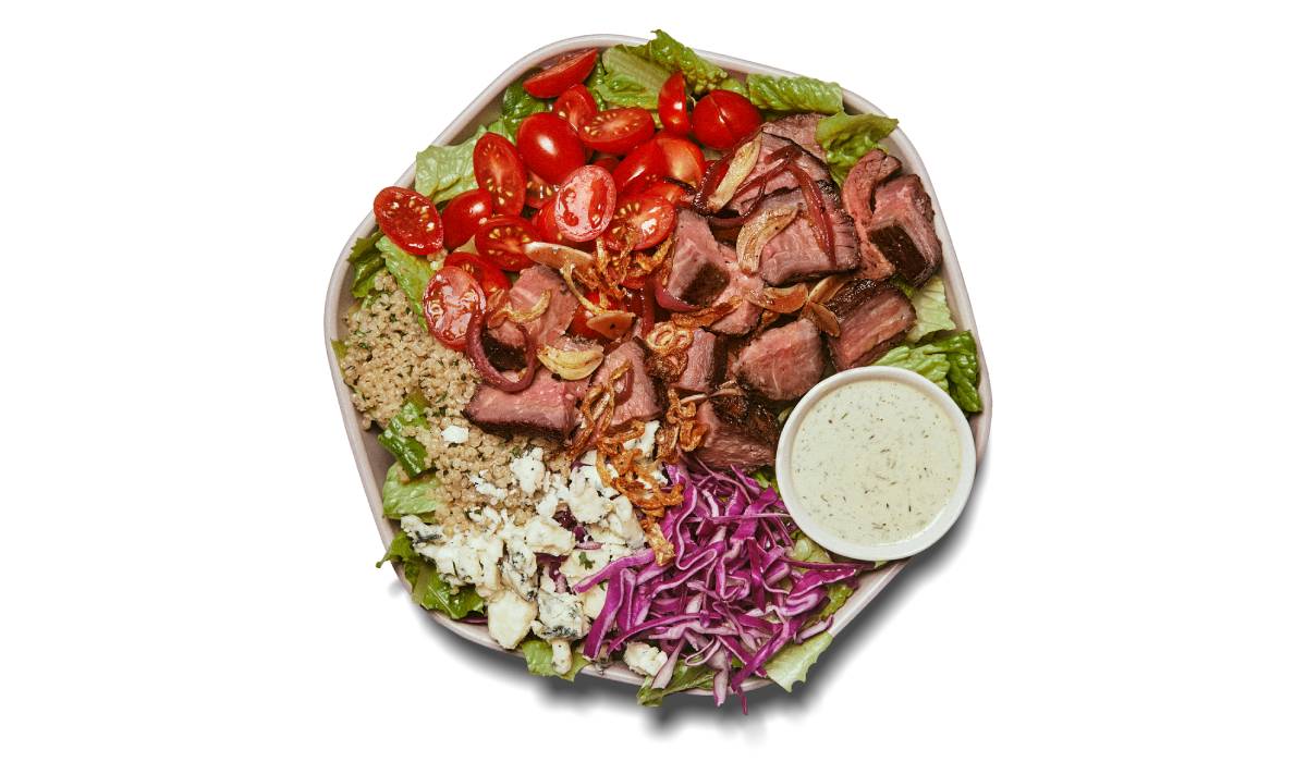 Sweetgreen's steak bowl.