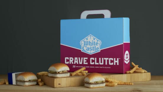 White Castle's 20-slider Crave Clutch pack.