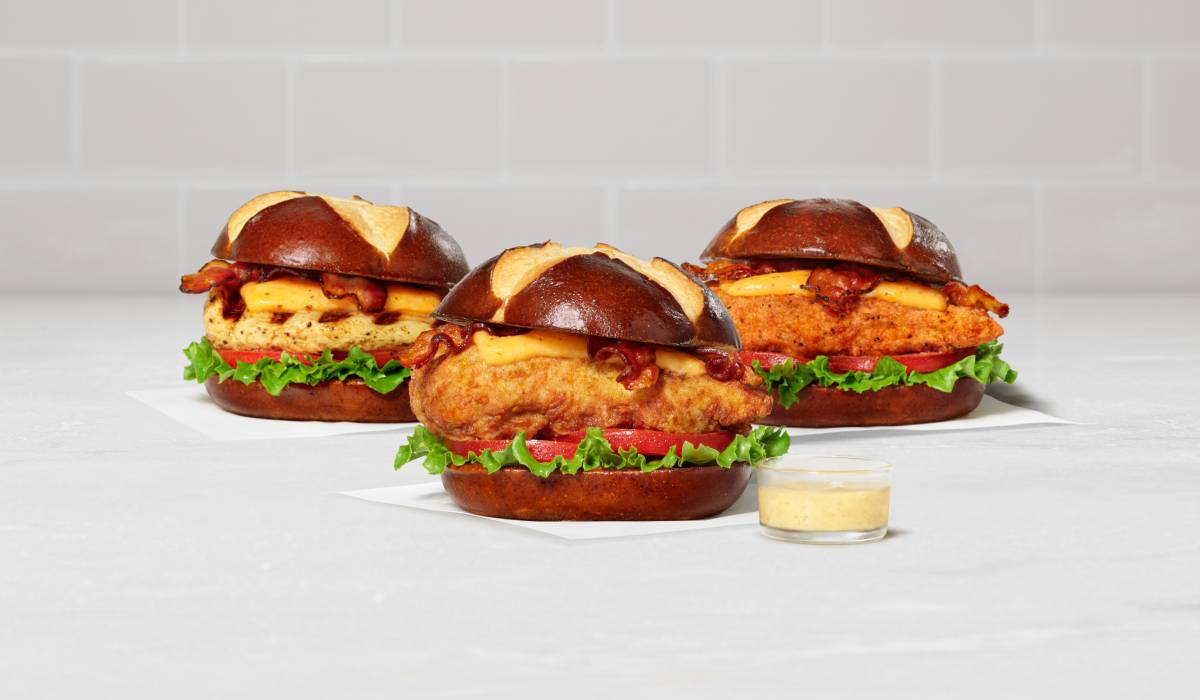 Chick-fil-A pretzel buns.