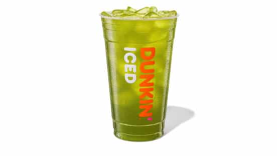 Dunkin' Kiwi Watermelon Refresher.