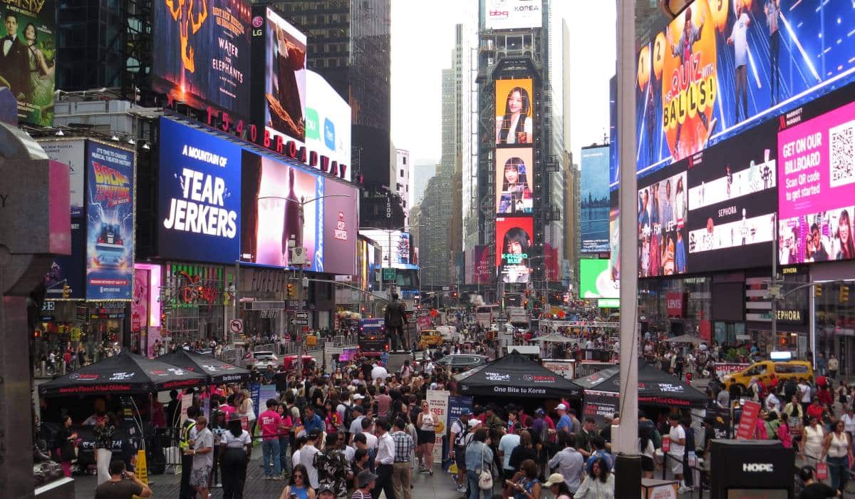 Korean bbq times square 2025