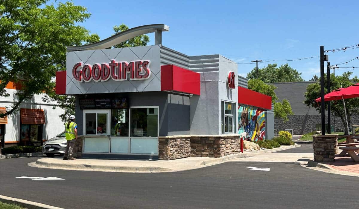 Updated Good Times restaurant.