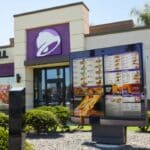 Taco Bell drive-thru restaurant.
