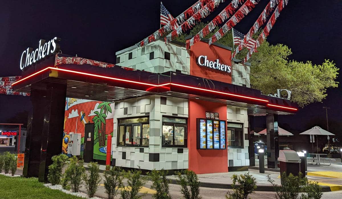 Checkers restaurant.