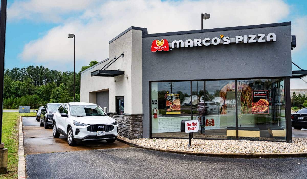 Marco's Pizza restaurant.