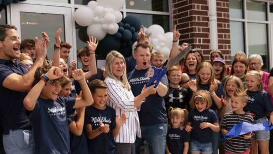 MilkShake Factory grand opening.
