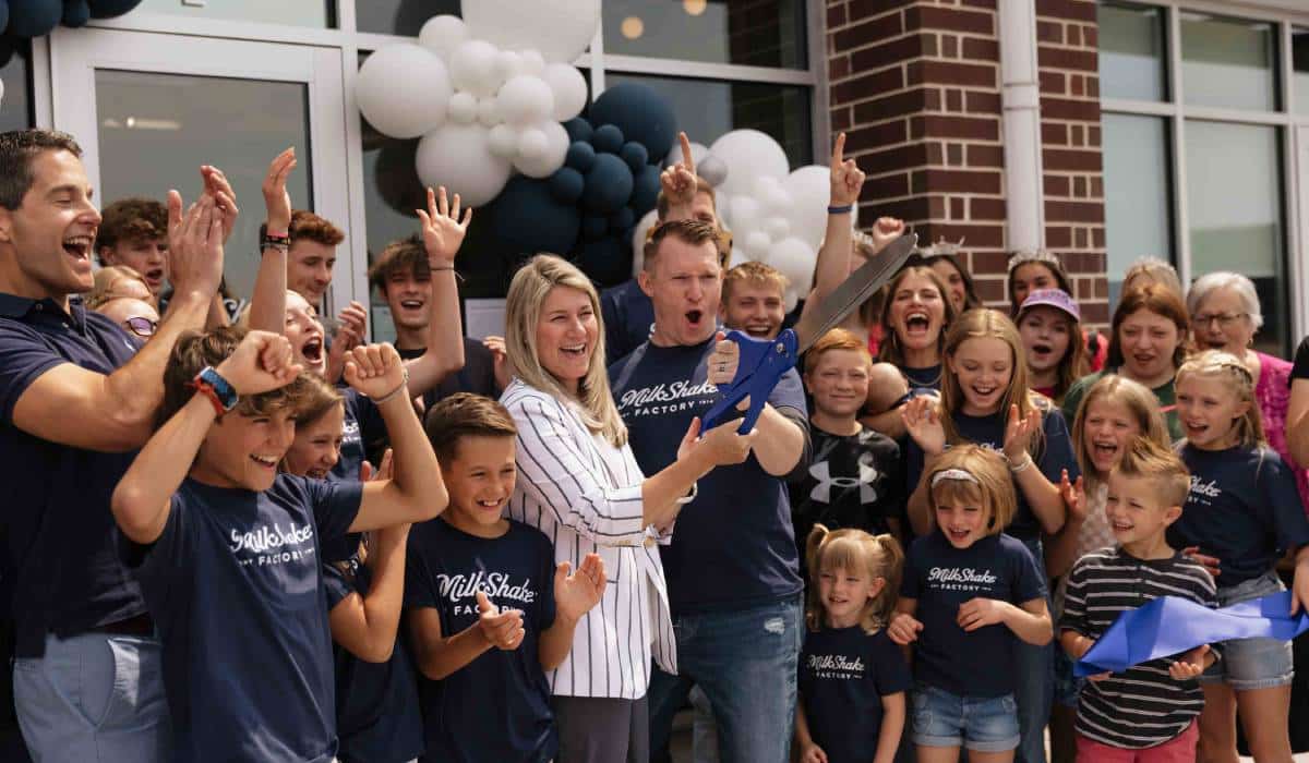 MilkShake Factory grand opening.