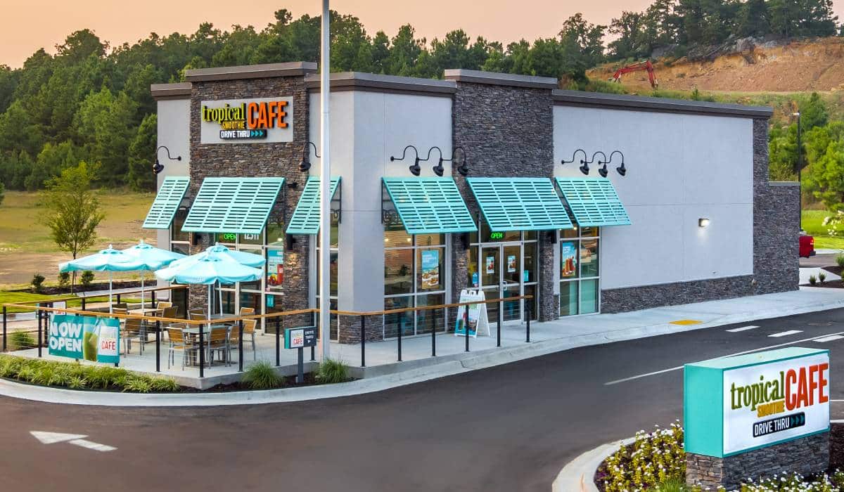 Tropical Smoothie Cafe store.