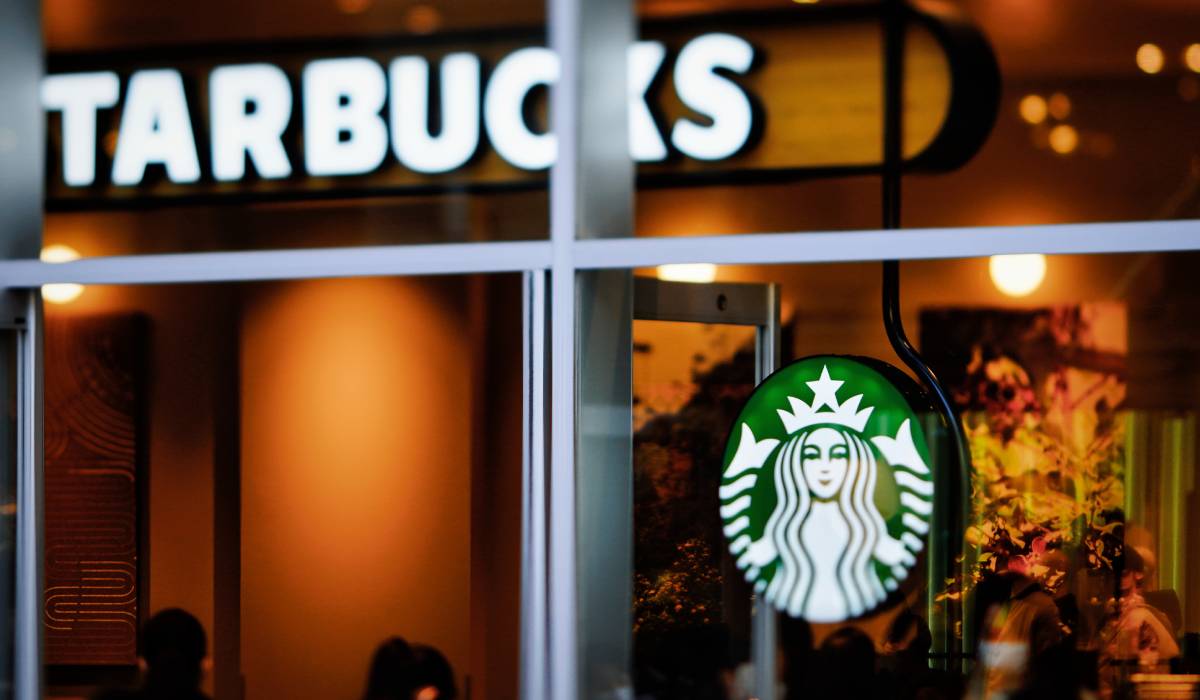 Starbucks store.