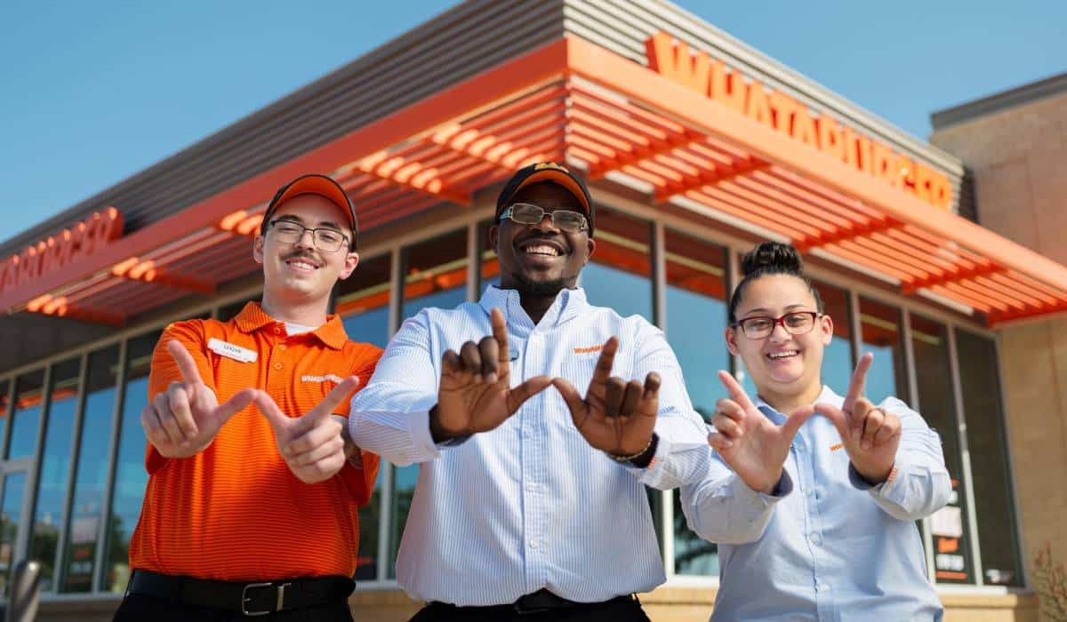 Whataburger employees.