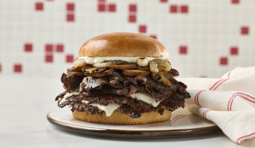 Freddy's steak burger.
