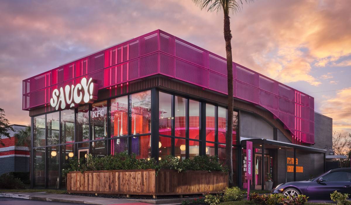 Saucy exterior.