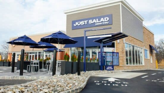 Just Salad drive-thru.