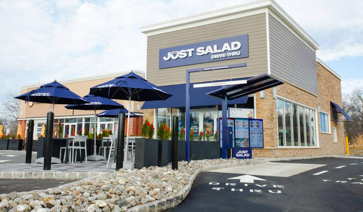Just Salad drive-thru.