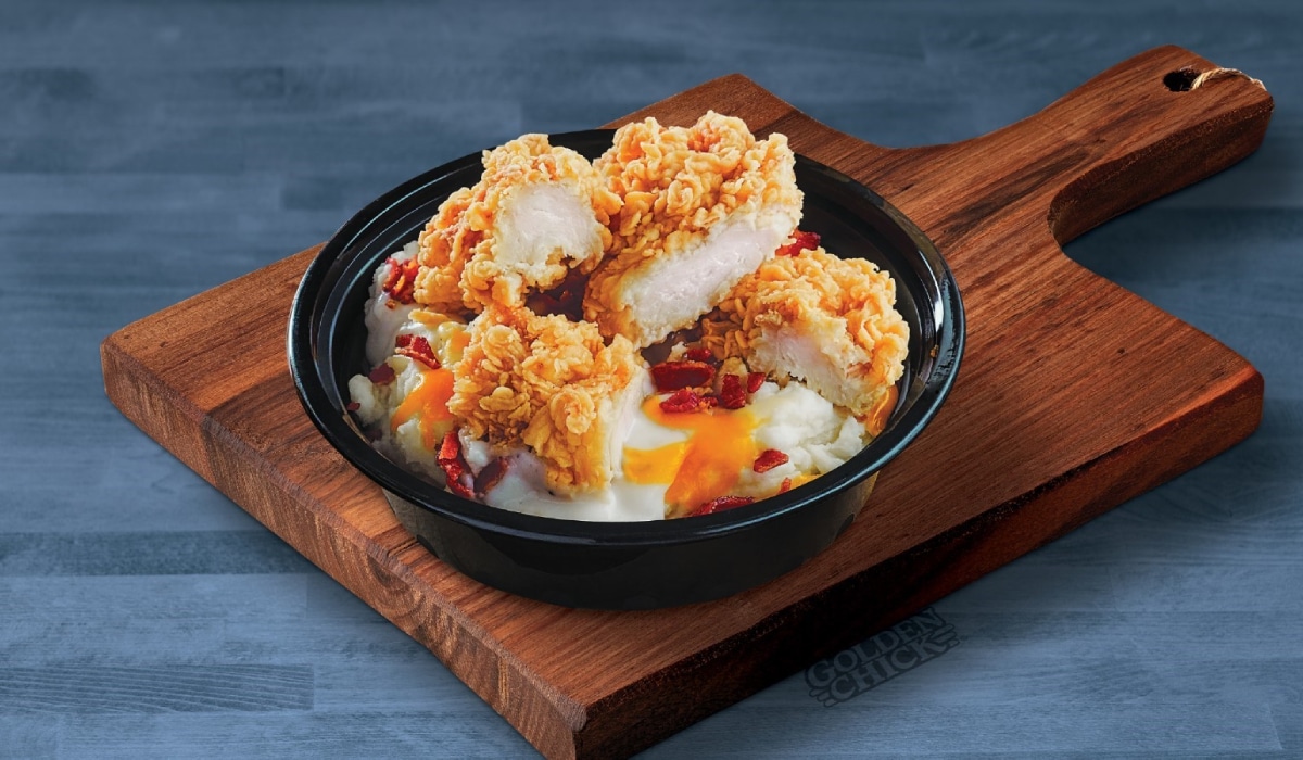 Golden Chick's new Loaded Mashed Potato Golden Bowl.