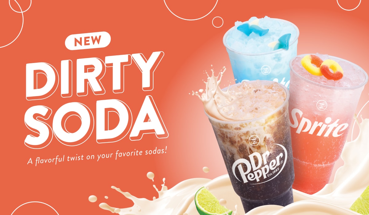 Dirty soda graphic from Ziggi's Coffee.