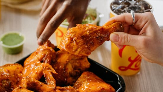 El Pollo Loco's Mango Habanero flavored chicken.
