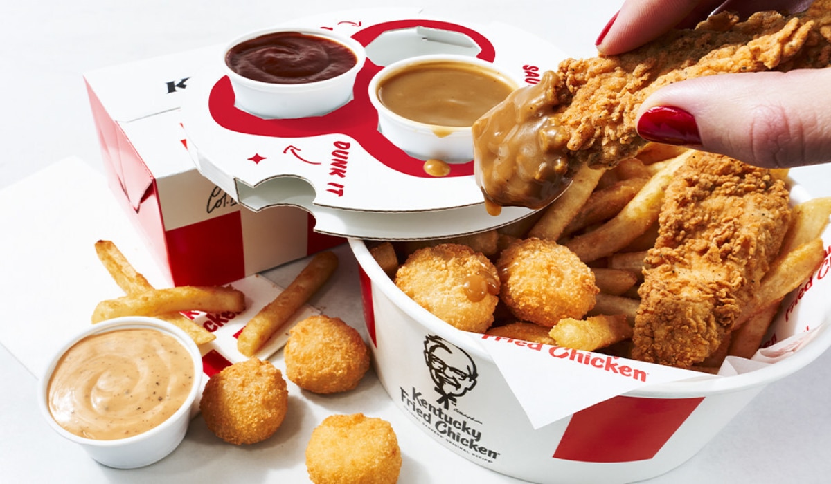 KFC's Dunk It Bucket.