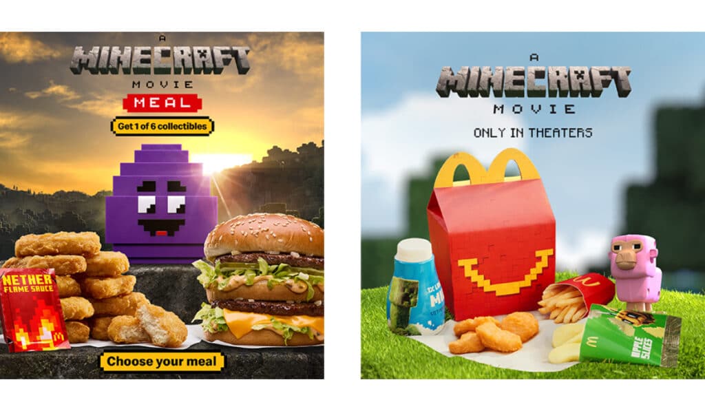 McDonald's Happy Meal graphics.