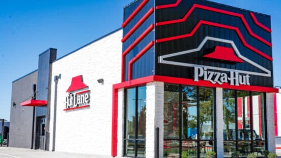 Pizza Hut restaurant.