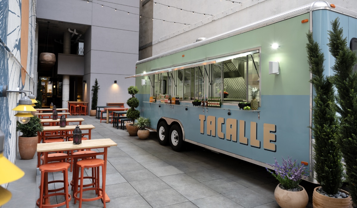 Tacalle's taco garden.