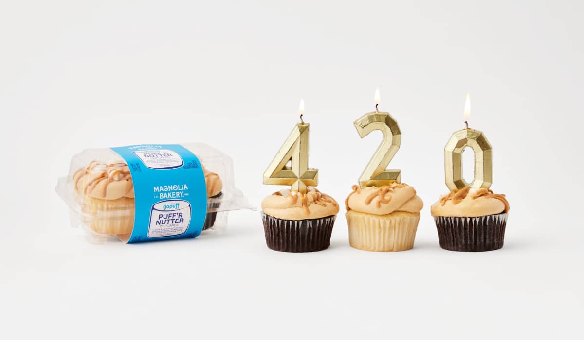 The Puff’rnutter cupcakes.