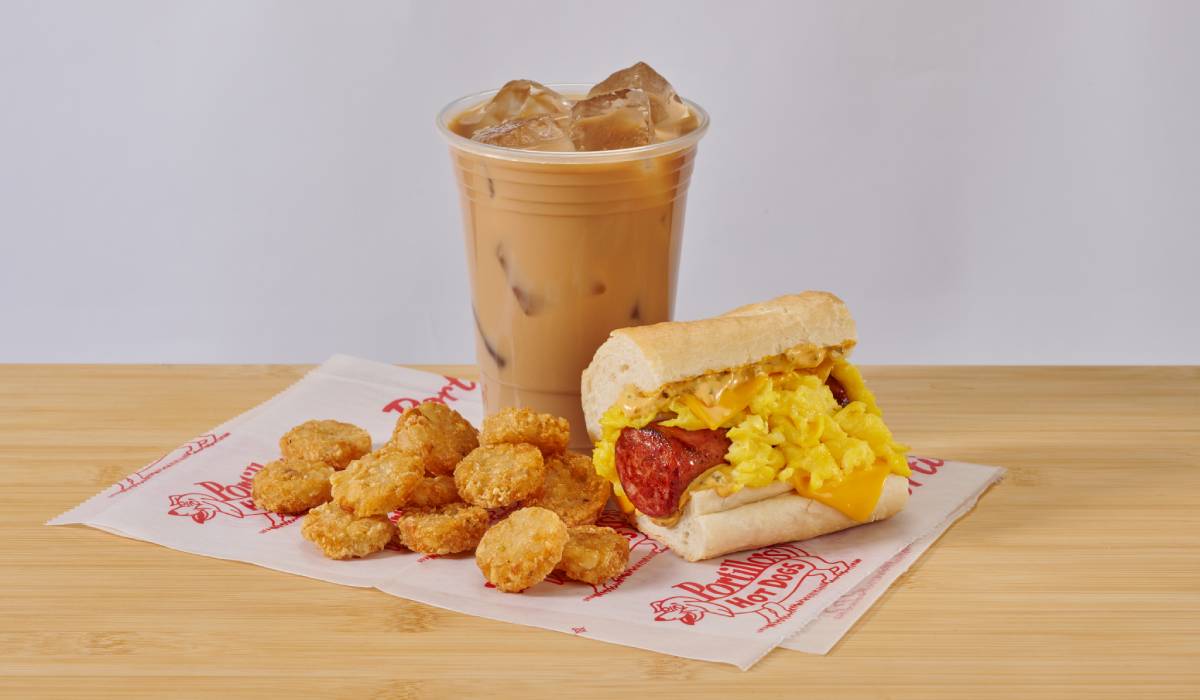 Portillo's breakfast combo.