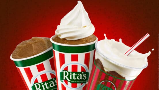 Rita's new Cola Italian Ice.