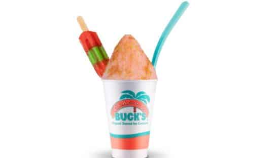 Collab between Bahama Buck's and Bomb Pop.
