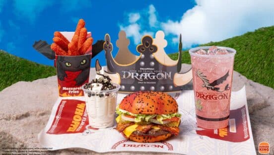 The 'How to Train Your Dragon' meal from Burger King.
