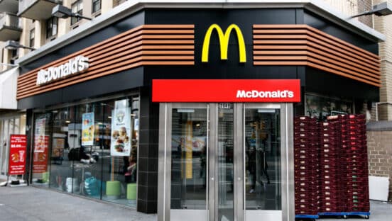 McDonald's restaurant in Manhattan.