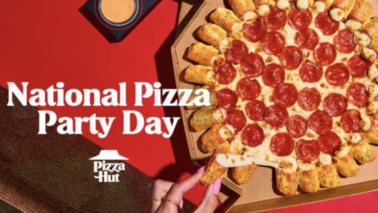 Pizza Hut graphic.