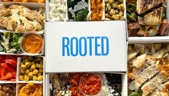 Rooted graphic.