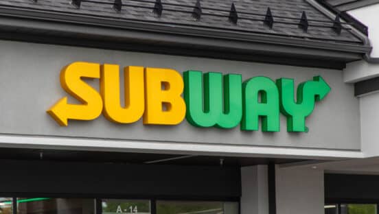 Subway signage.