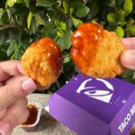 Taco Bell nuggets with Diablo Sauce.