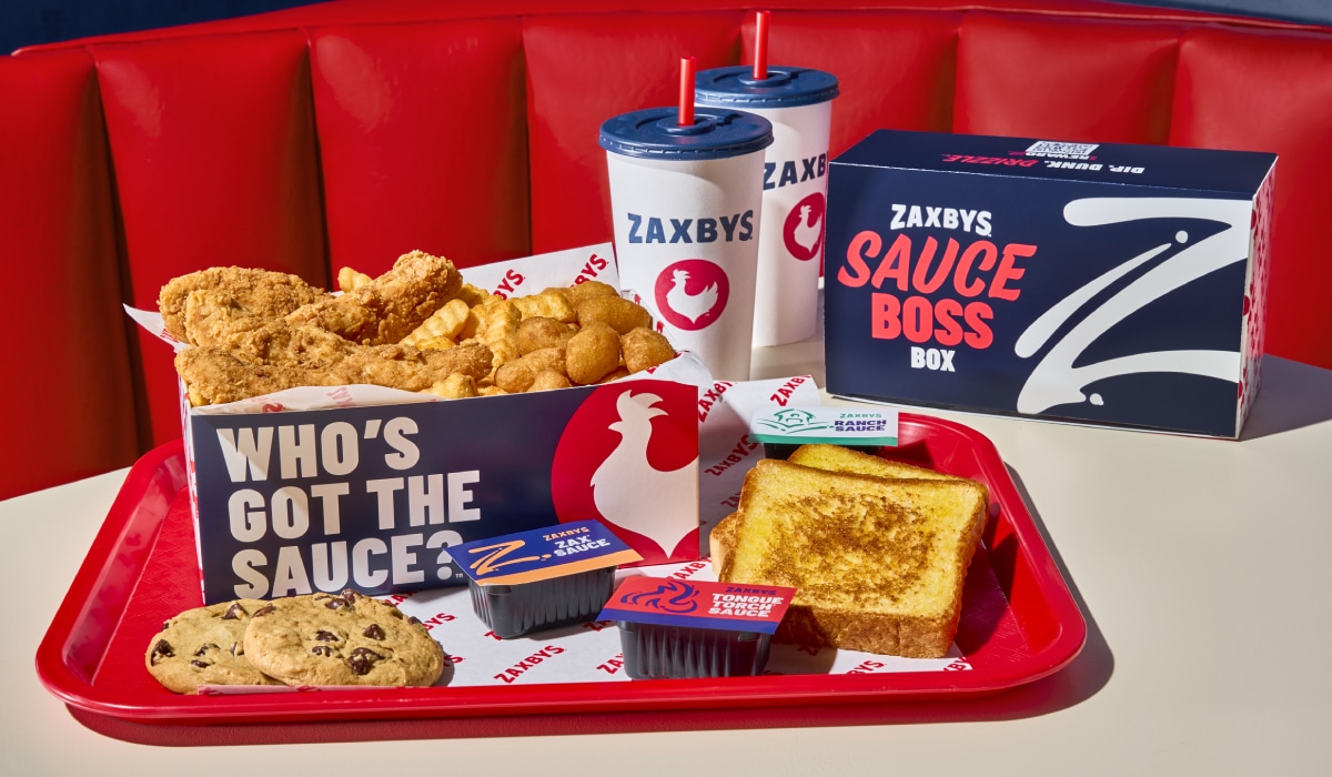 Zaxbys new branding.