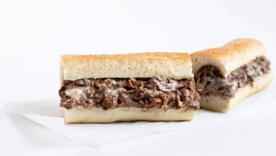 Philly’s Best Steak Co. sandwich.