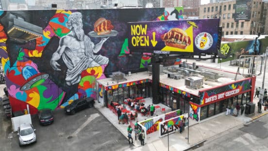 Dave's Hot Chicken restaurant.