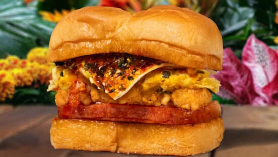 Dog Haus' Aloha Soopah Slider.