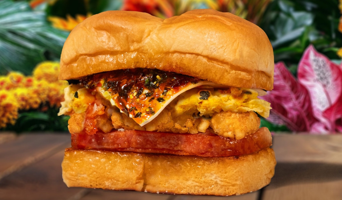 Dog Haus' Aloha Soopah Slider.