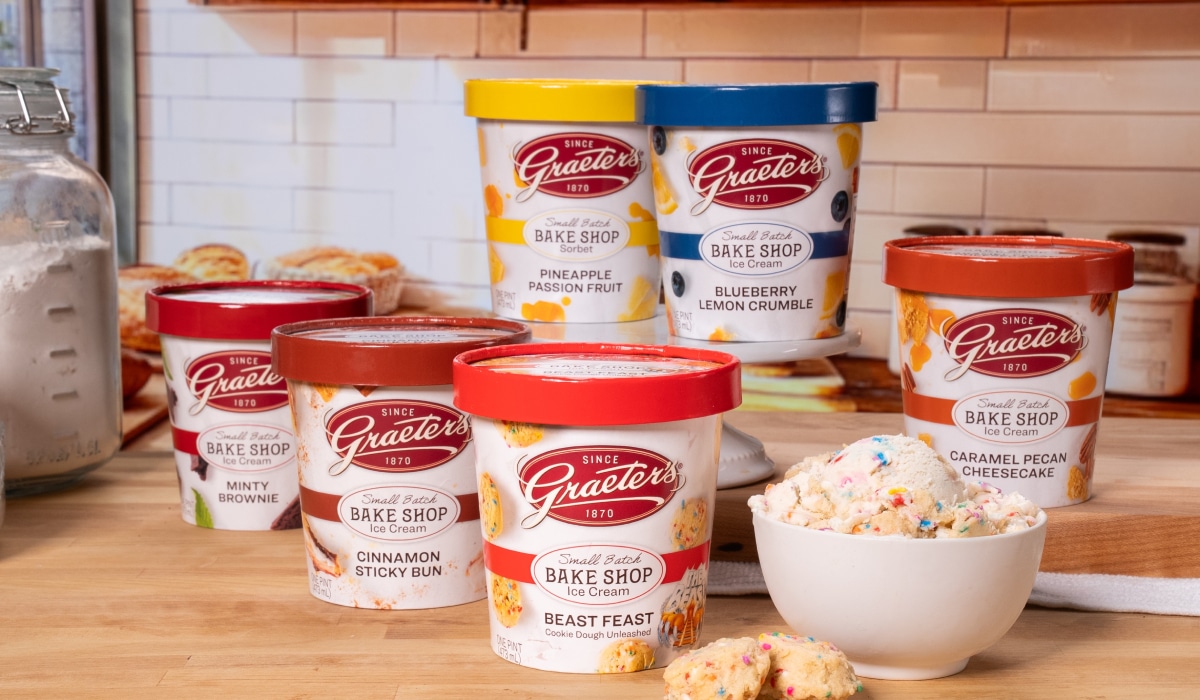 Graeter's ice cream containers.