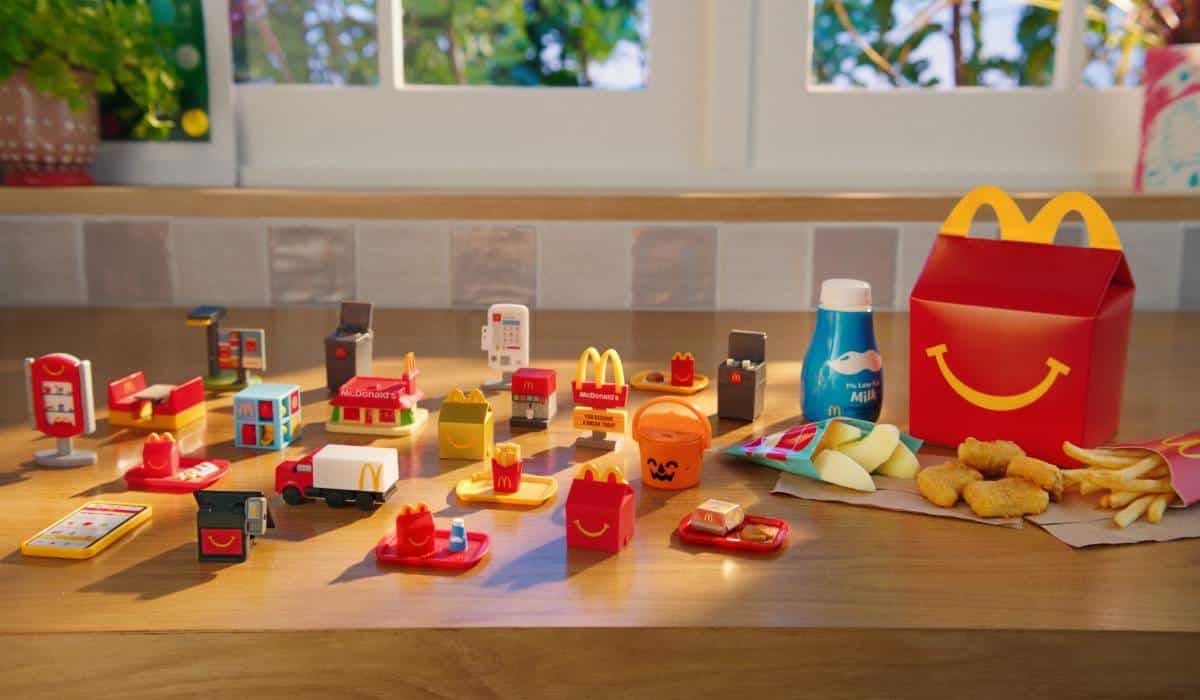 McDonald's Lil Happy Meal toys.