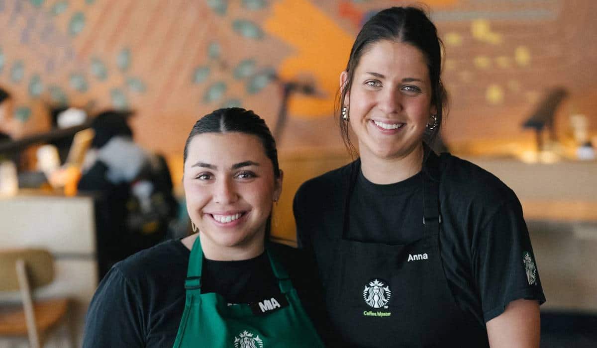 Starbucks employees.