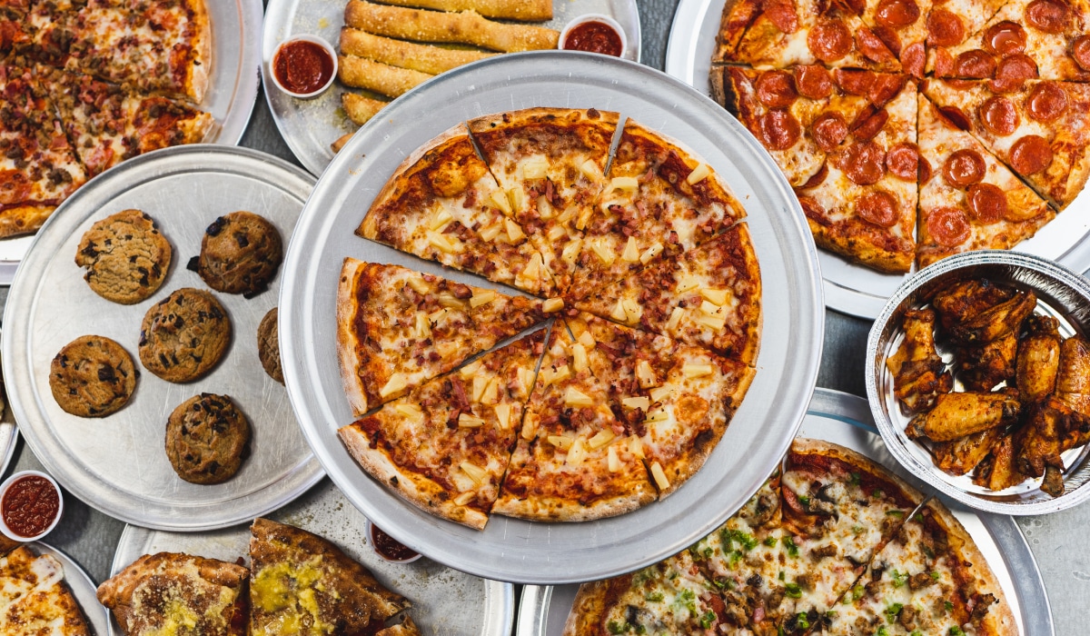 Pizza from Stoner's Pizza Joint.