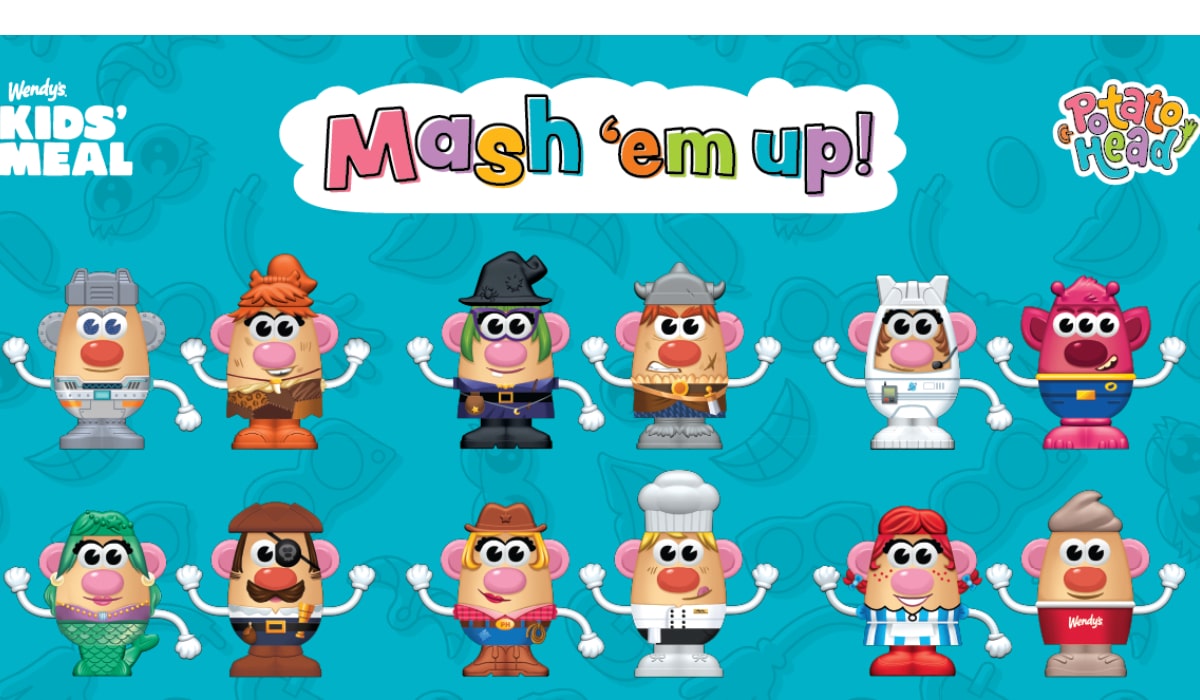 Wendy's Potato Head toys.