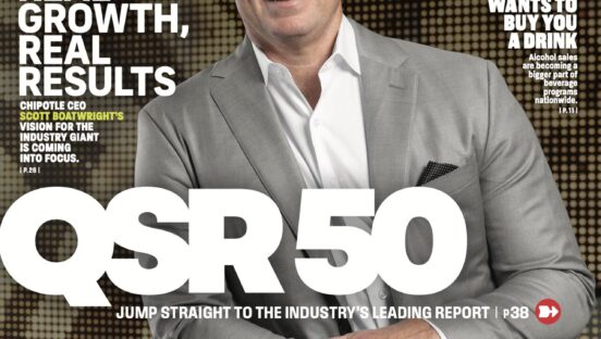 QSR magazine Chipotle cover.