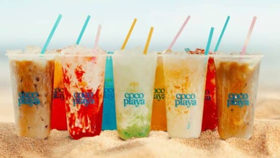 Coco Playa drinks in a row.
