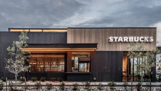Starbucks shop.