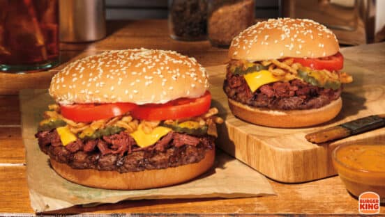 Burger King's BBQ Brisket Whopper.
