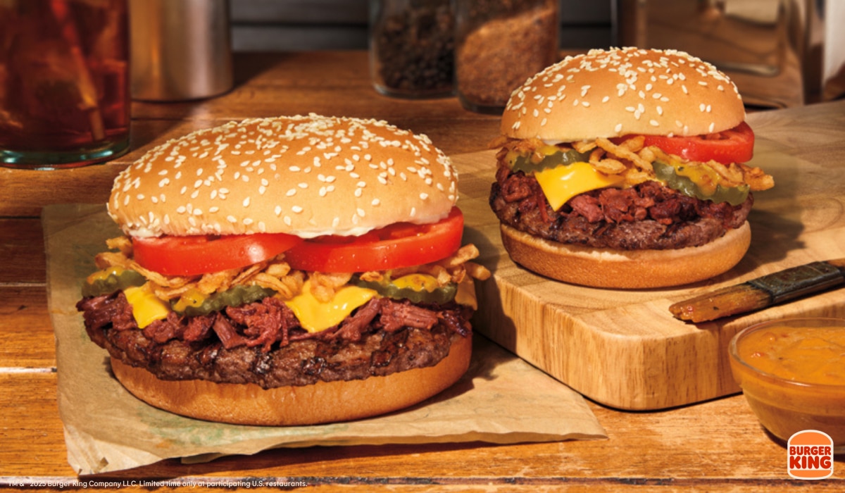 Burger King's BBQ Brisket Whopper.